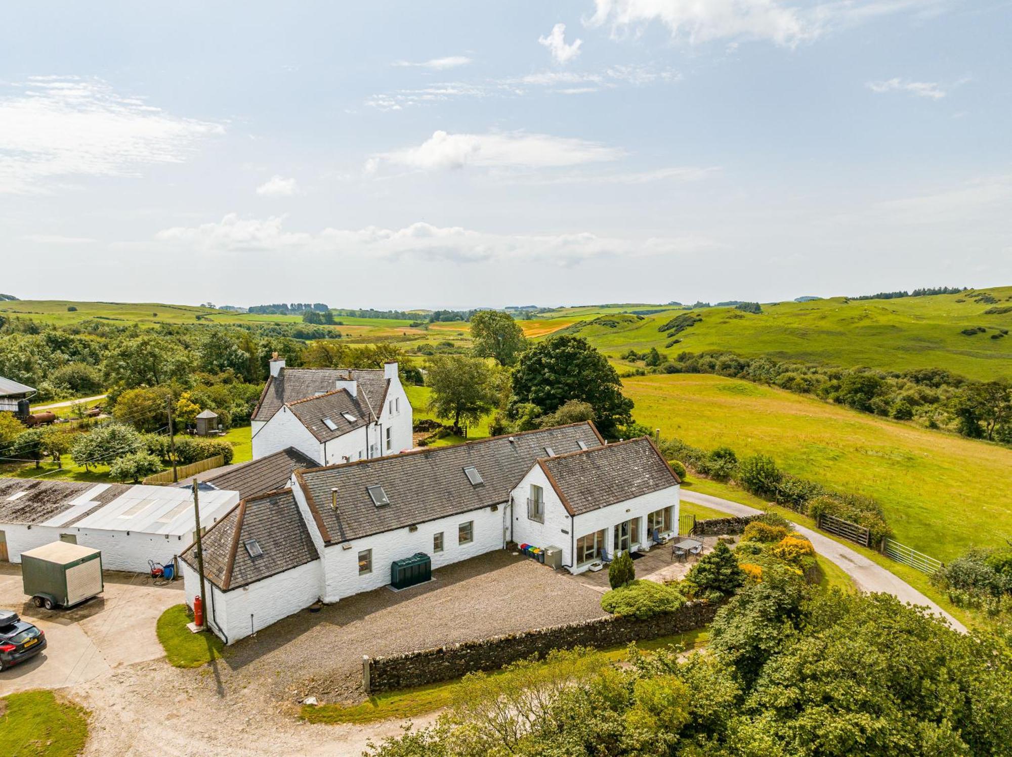 커쿠브리 The Steading At Castle Creavie Farm 빌라 외부 사진